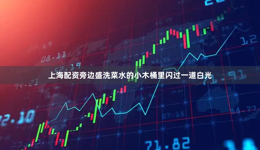 上海配资旁边盛洗菜水的小木桶里闪过一道白光