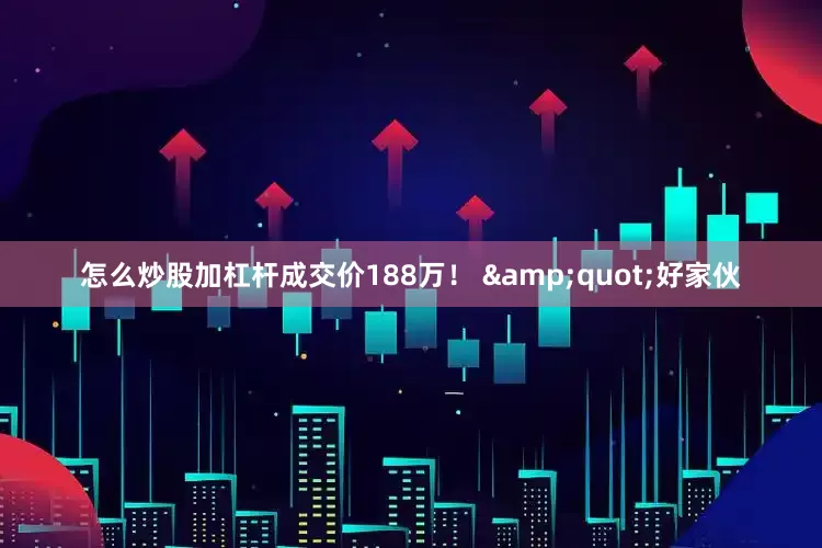 怎么炒股加杠杆成交价188万！ &quot;好家伙