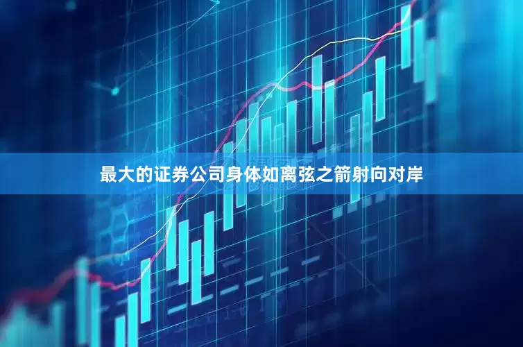 最大的证券公司身体如离弦之箭射向对岸